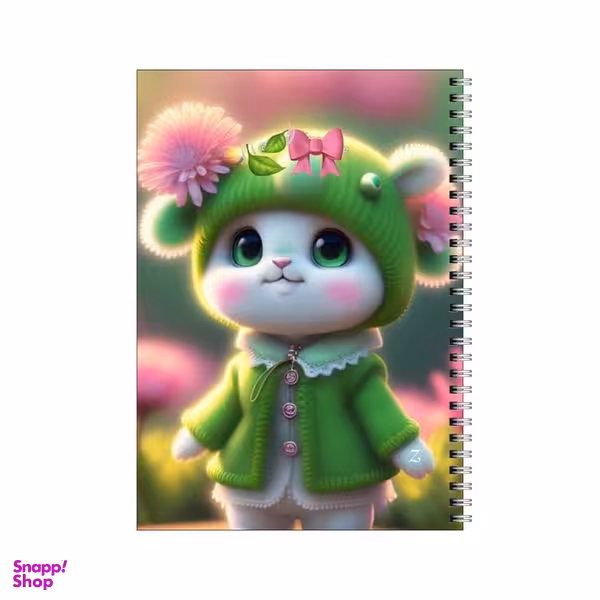 دفتر مشق 100 برگ بامبیلیپ طرح خرگوش فانتزی کد 4007825