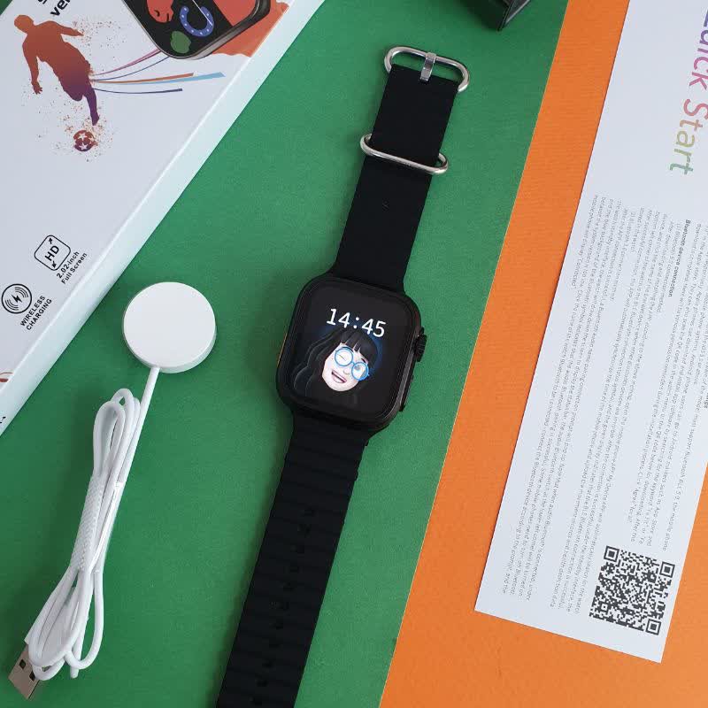 ساعت مچی هوشمند رنگ بسیار زیبا دارای سنسور سلامت 