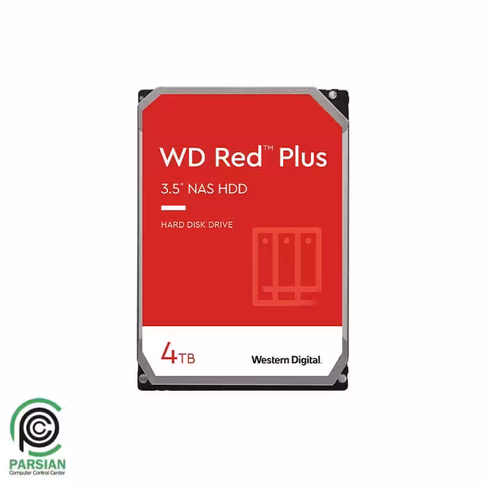 هارددیسک اینترنال وسترن دیجیتال سری رد پلاس مدل WD40EFZX ظرفیت 4 ترابایت