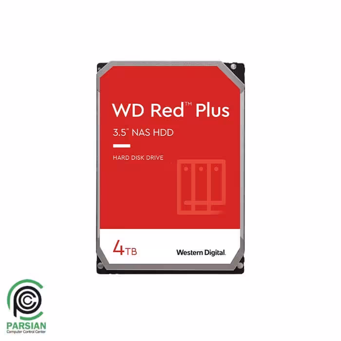 هارددیسک اینترنال وسترن دیجیتال سری رد پلاس مدل WD40EFZX ظرفیت 4 ترابایت