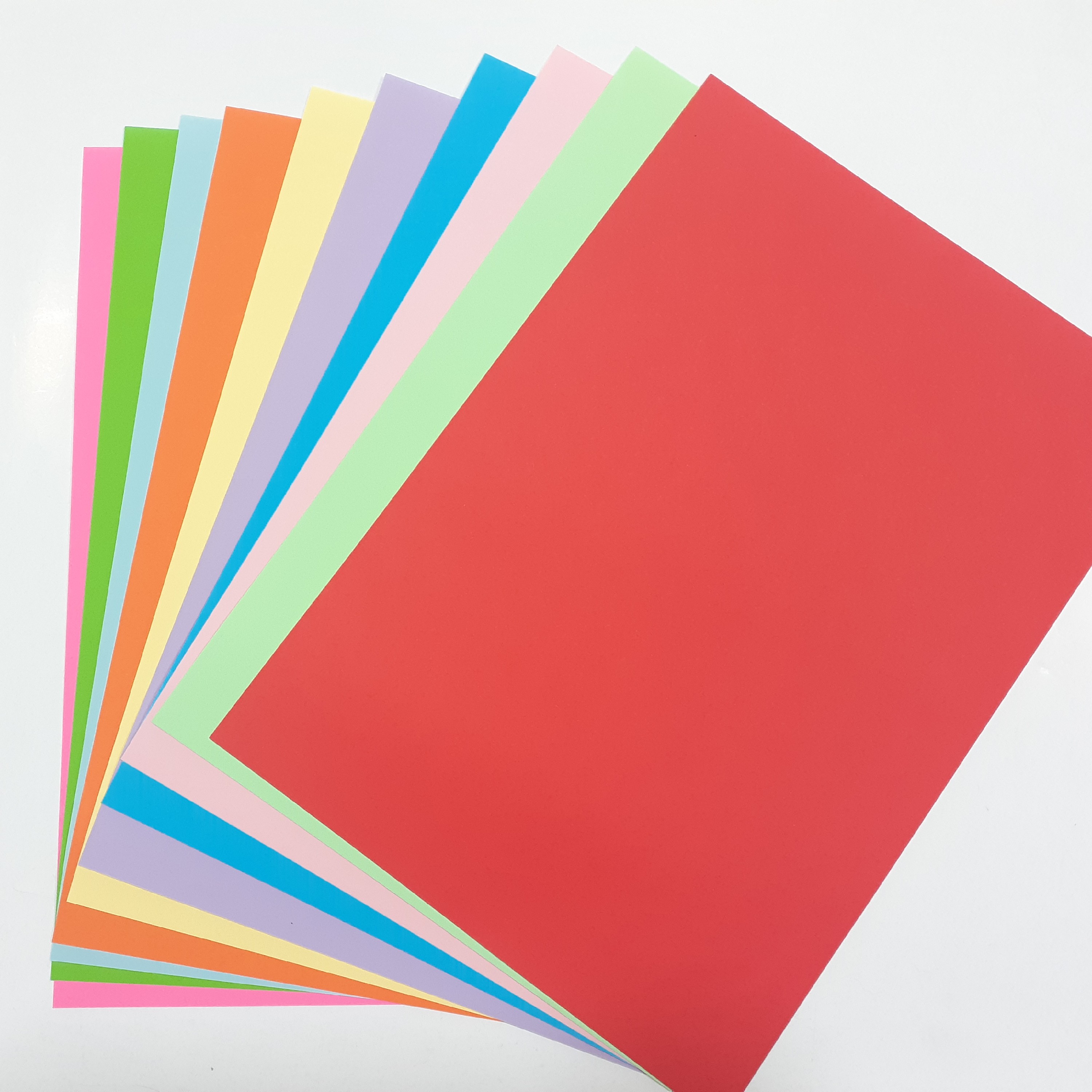 کاغذرنگی دوطرف رنگی بسته 50تایی