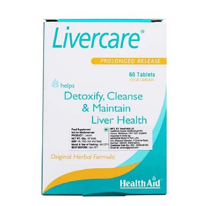 قرص لیورکر هلث اید 30 عدد | Livercare Health Aid