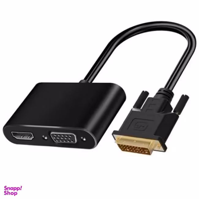 مبدل DVI به HDMI و VGA مدل L57