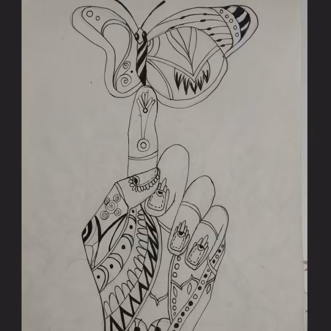 دستی با پروانه-کار با راپید