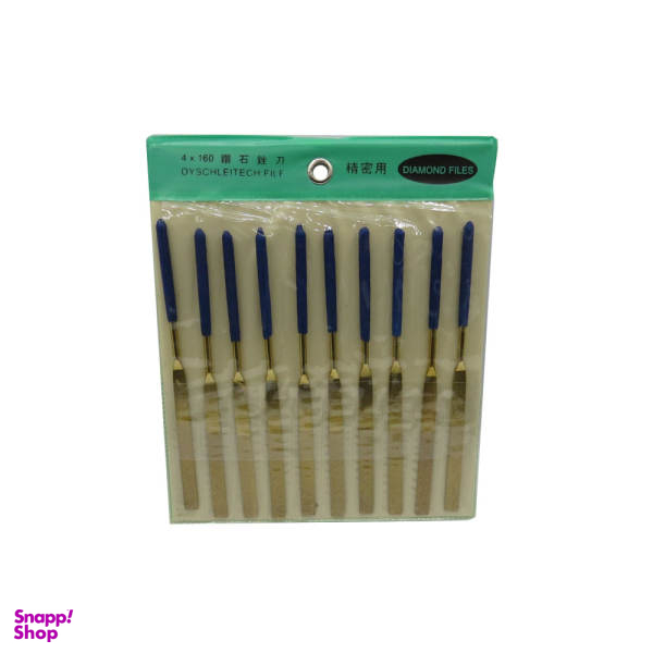 مجموعه 10 عددی سوهان الماسه مدل T-4x160