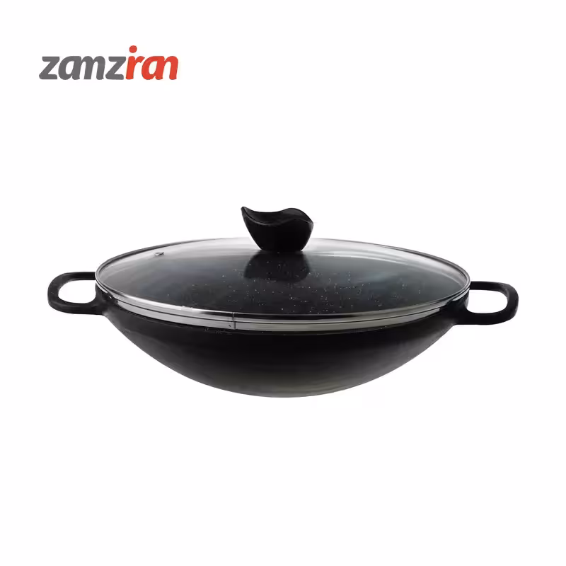 تابه چدن نالينو مدل Feleti درب دار سایز 32
