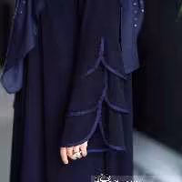 مانتو عبایی شیک مجلسی کد967