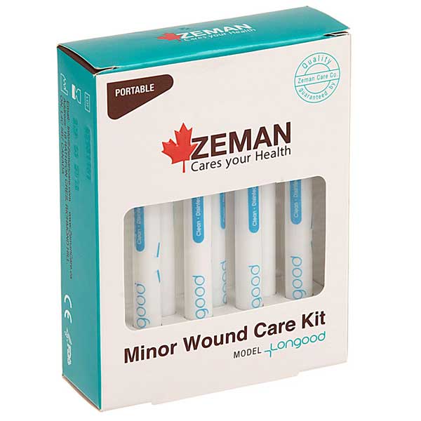 کیت پانسمان زخم زمن مدل ZEMAN ALCOHOL