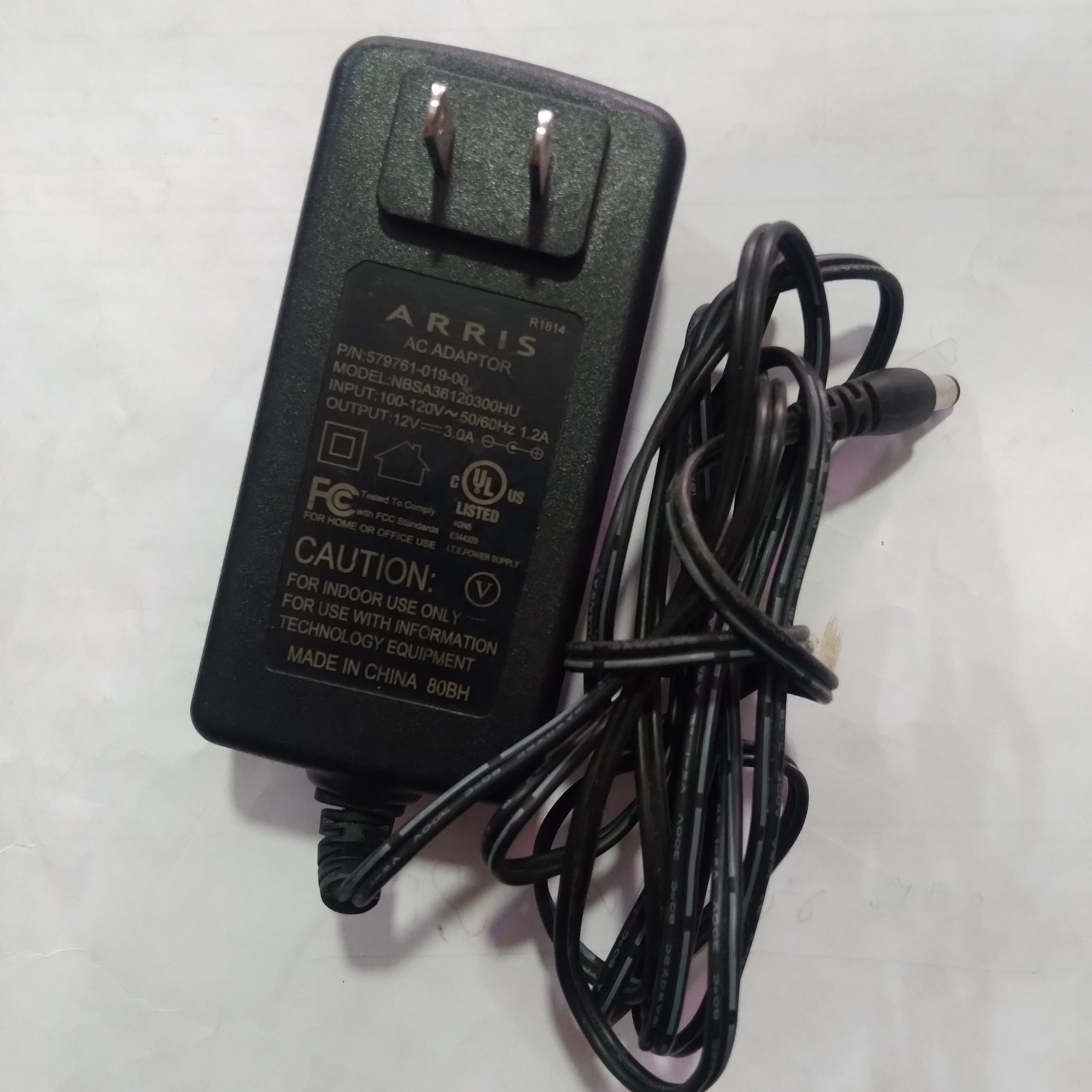 آداپتور 12 ولت 3 آمپر ARRIS