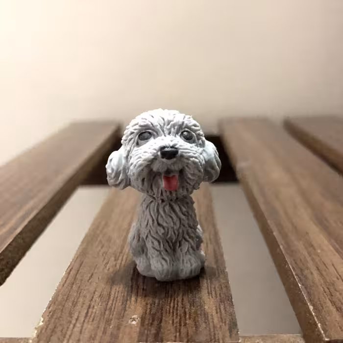 پاک کن سرمدادی فانتزی رنگ طوسی 