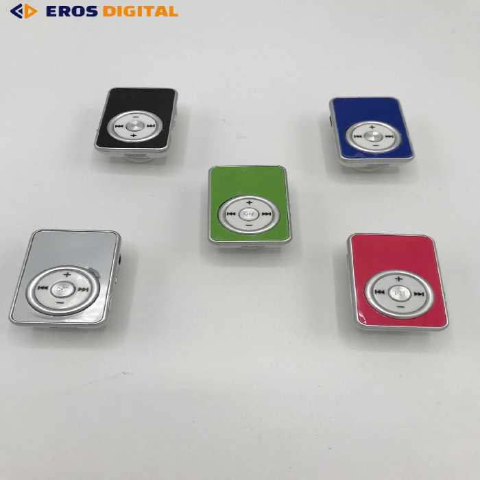 MP3 پلیر ساده به همراه هندزفری - نقره ای