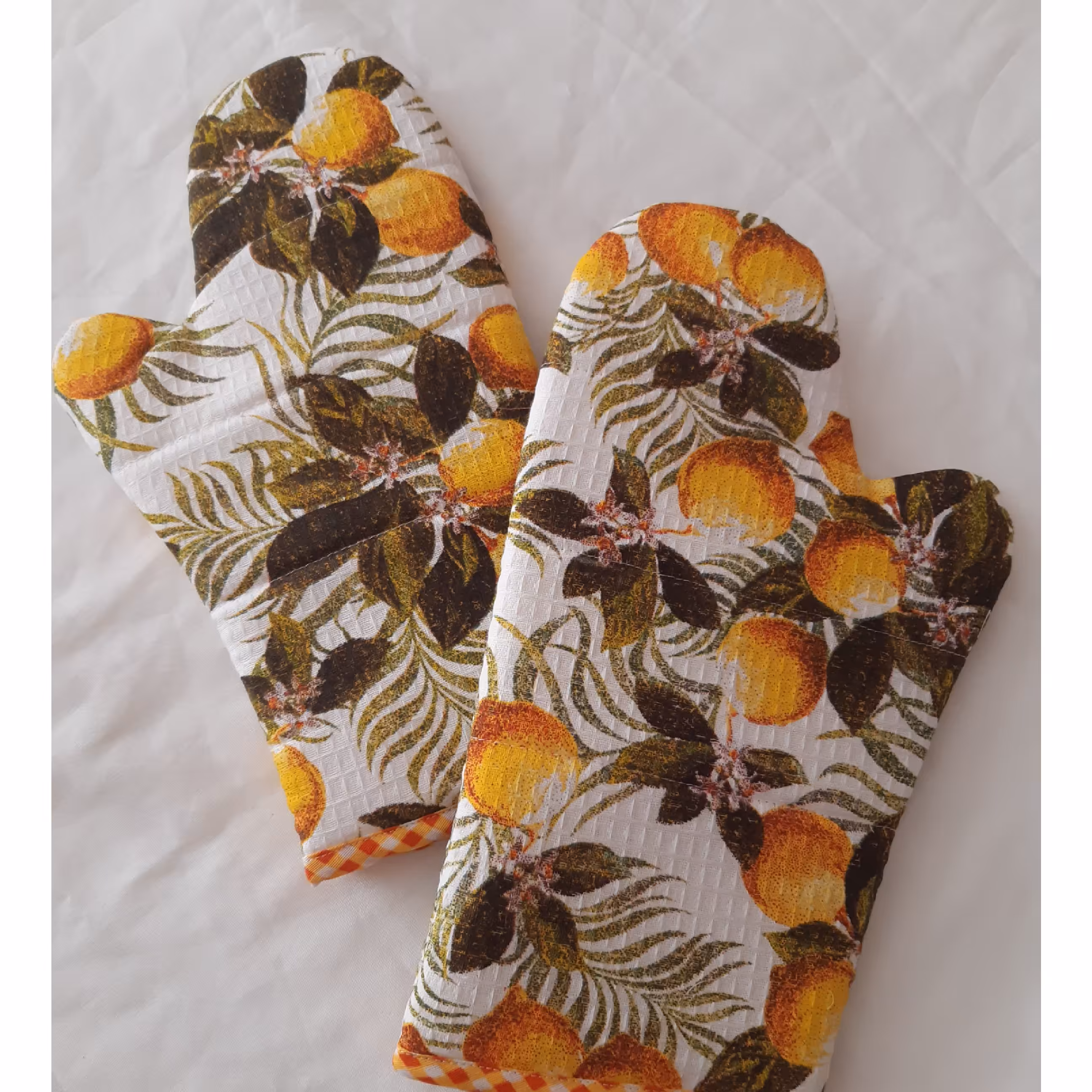 دستکش فر با پارچه نسوز 