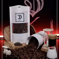 دانه قهوه اسپرسو میکس 30.70 عربیکا (100 گرم)