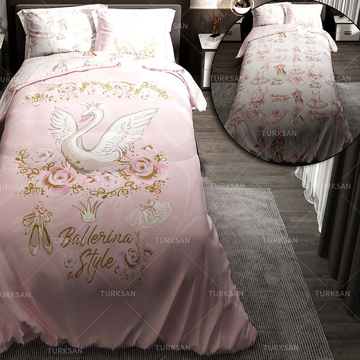 روتختی دونفره دو رو طرحدار  ترکسان طرح T65