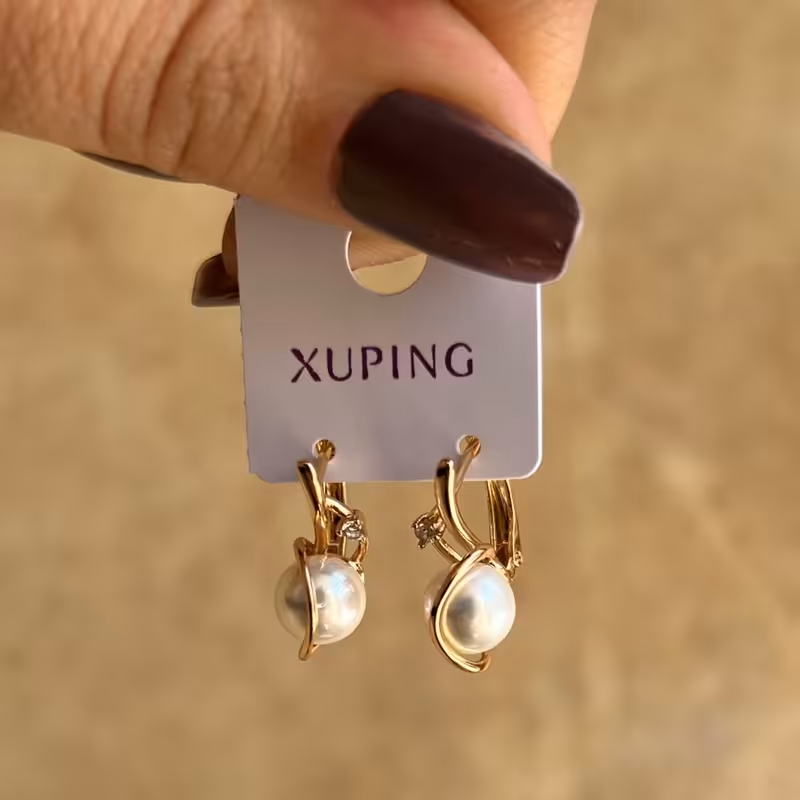 گوشواره مروارید ژوپینگ