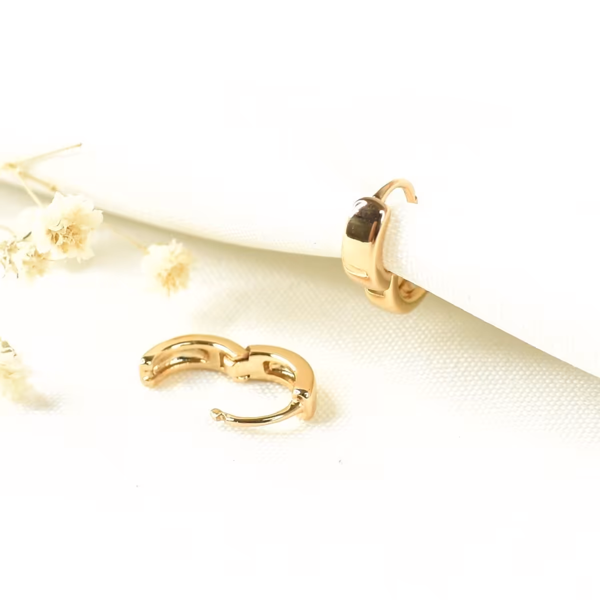  گوشواره ژوپینگ حلقه ای مناسب سوراخ بالا گوش کد 10218