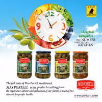 زیتون درشت با هسته 650 گرم Mas Portell