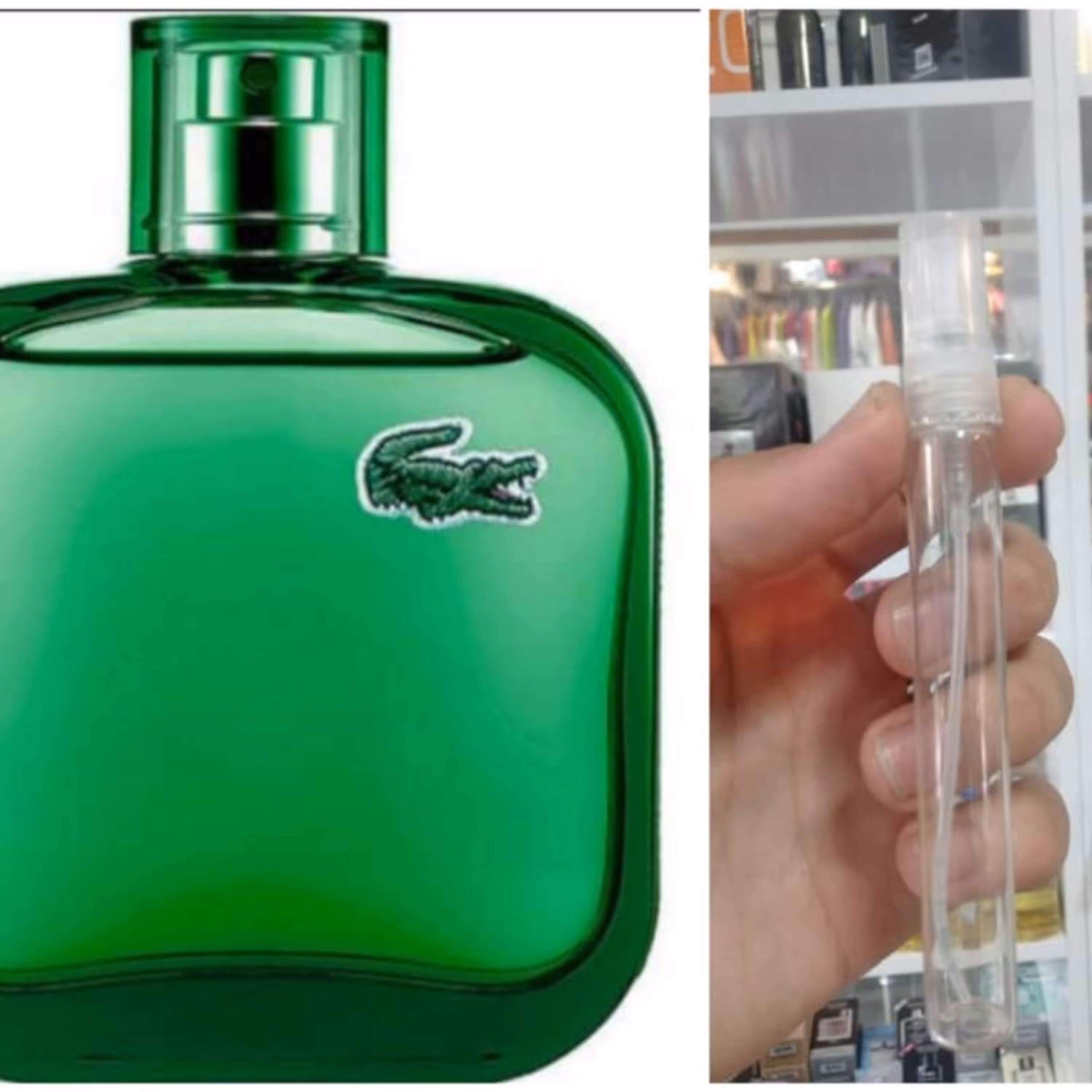 عطر  لاگوست سبز10میل