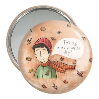 آینه جیبی خندالو مدل روز خوب کد 5398