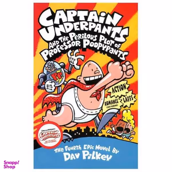 کتاب Captain Underpants 4 اثر Dav Pilkey انتشارات Scholastic