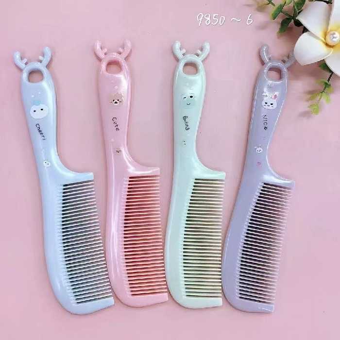 شانه رنگی پاستلی فانتزی