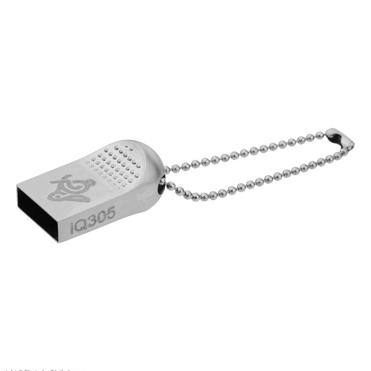 فلش iQ 305 Deluxe 16GB رنگ استیل
