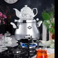 کتری قوری برنجی 5لیتری عالی نسب مدل لادن