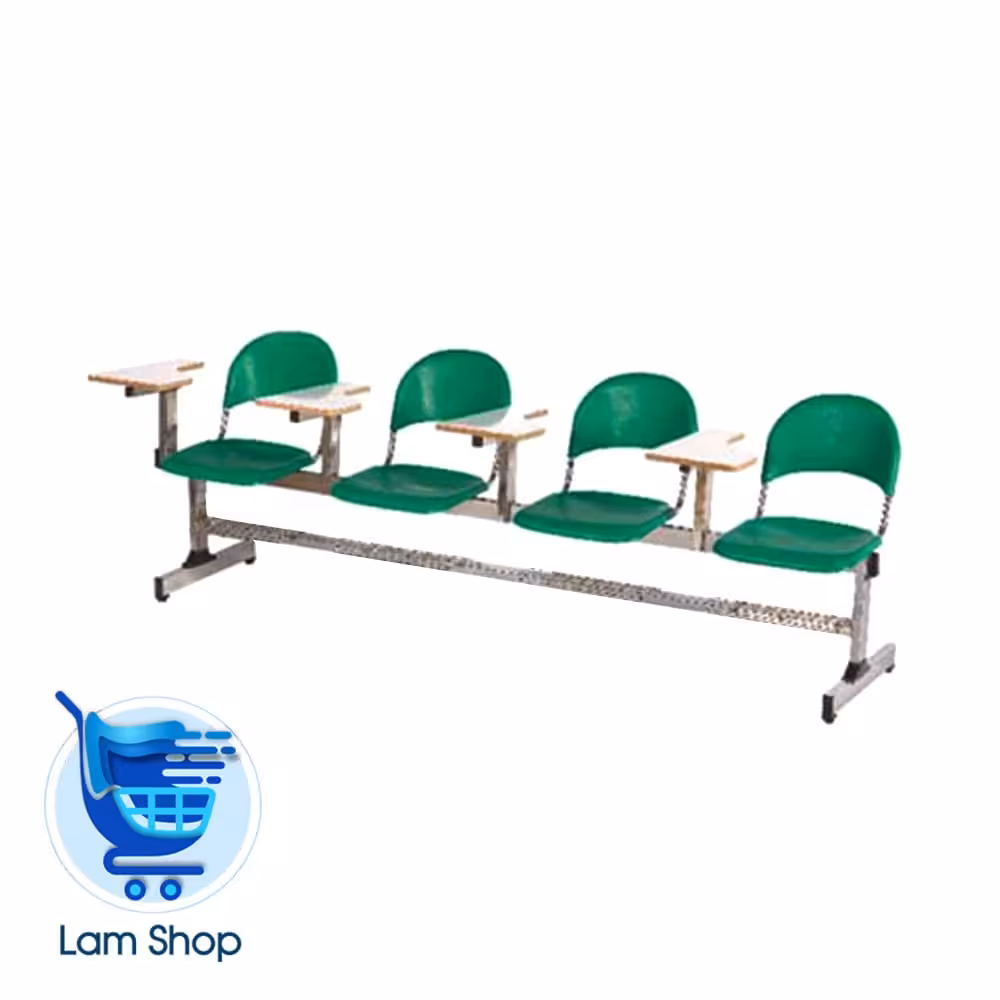 صندلی ﻣﺘﺎل ﭘﻼﺳﺖ آﻣﻮزﺷﯽ 110A بنیزان (بدون جاکتابی)(زمان ارسال 15تا 20 روز کاری)