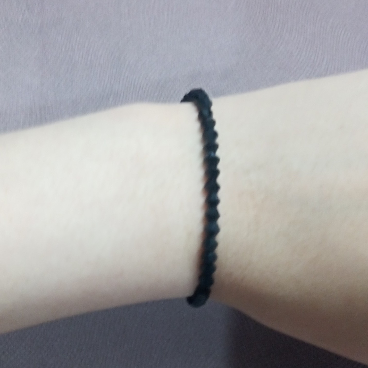 دستبند کریستالی .بندی و گره کشویی. امکان سفارش عمده وجود دارد