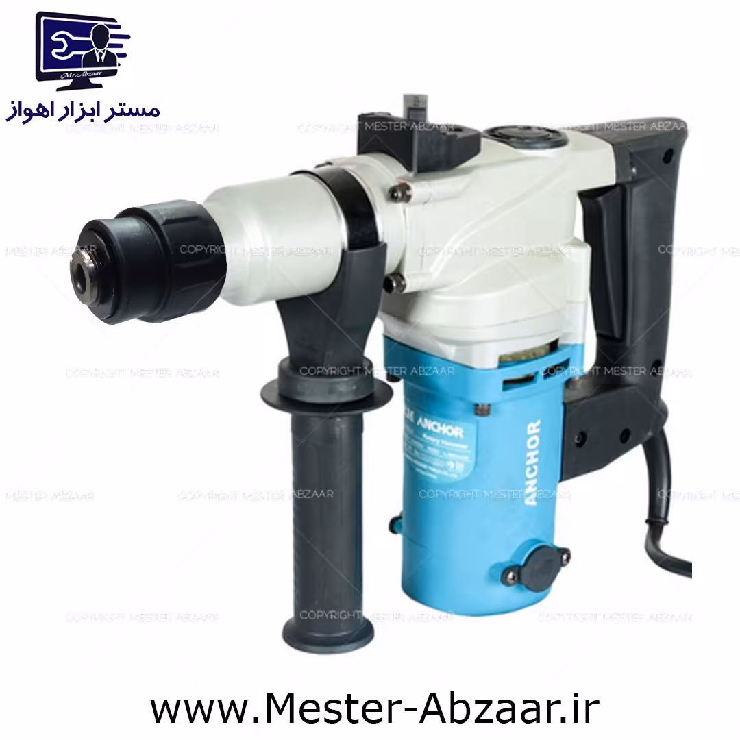 دریل تخریب 950 وات بتن کن 5 کیلویی دو کاره جدید با گارانتی و کیف حمل آنکور r7