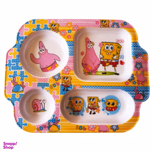 ظرف غذا کودک مدل باب و پاتریک