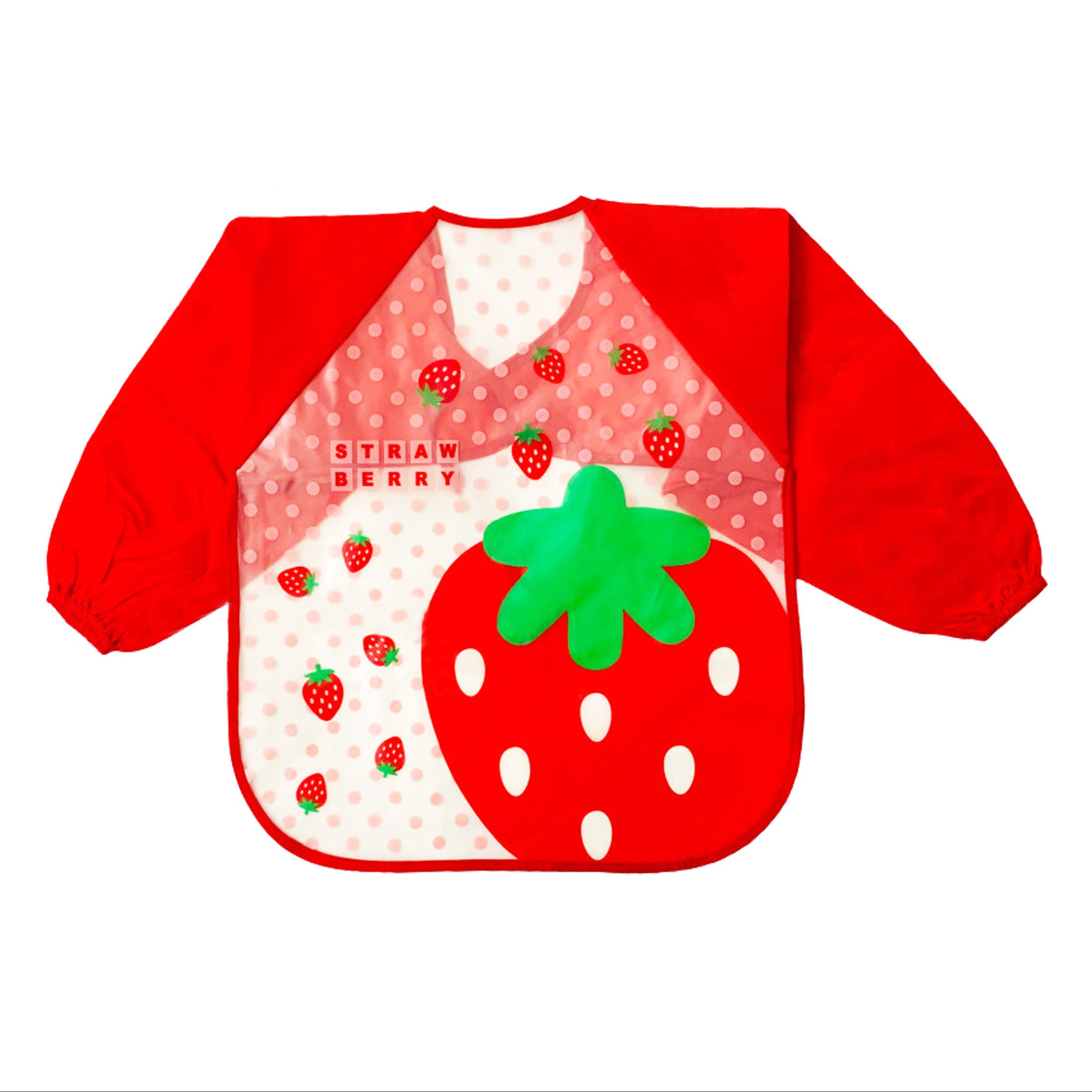  پیش بند نوزادی رنگ قرمز مدل 2292.13