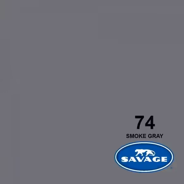 فون کاغذی سوج Savage Widetone Seamless #74 Smoke Gray 2.73×11 m