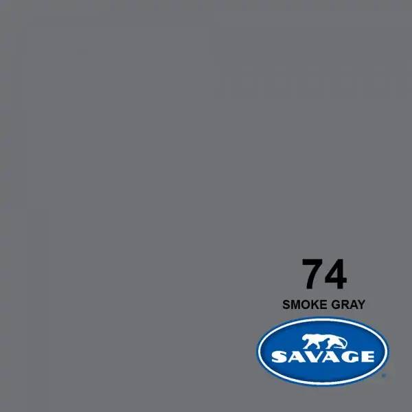 فون کاغذی سوج Savage Widetone Seamless #74 Smoke Gray 2.73×11 m