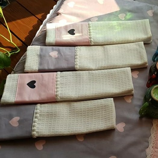 دستمال خشک کن ظرف دولایه