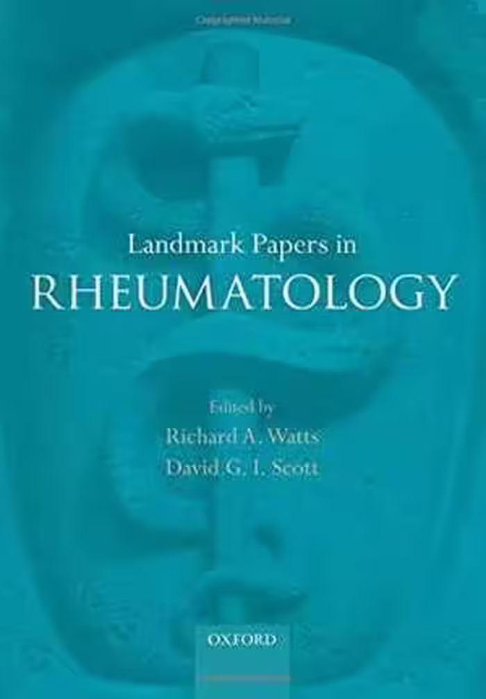 [PDF] دانلود کتاب Landmark Papers In Rheumatology, 2015
