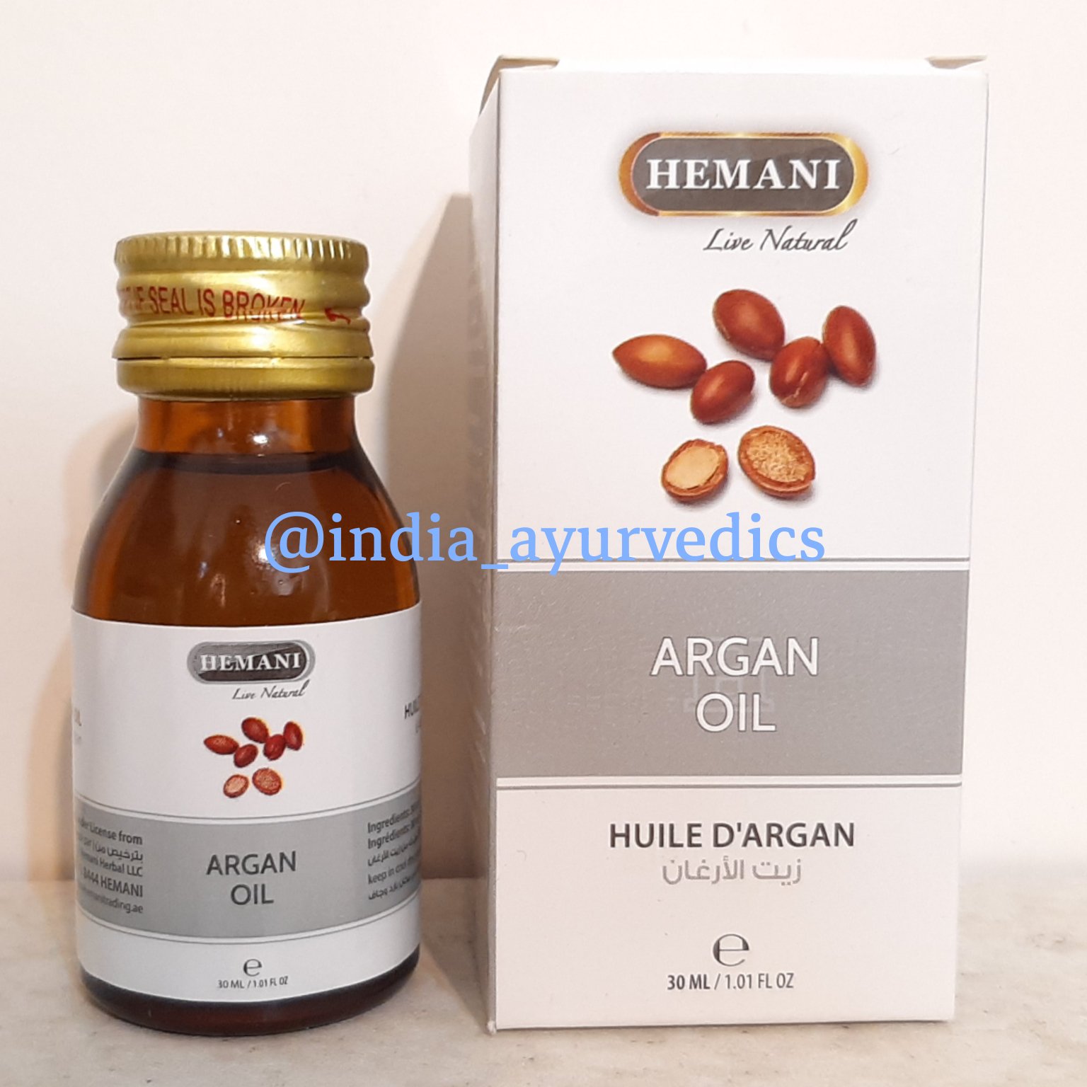 روغن آرگان اصل 30میل خالص تولید پاکستان تحت لیسانس آمریکا ارسال رایگان