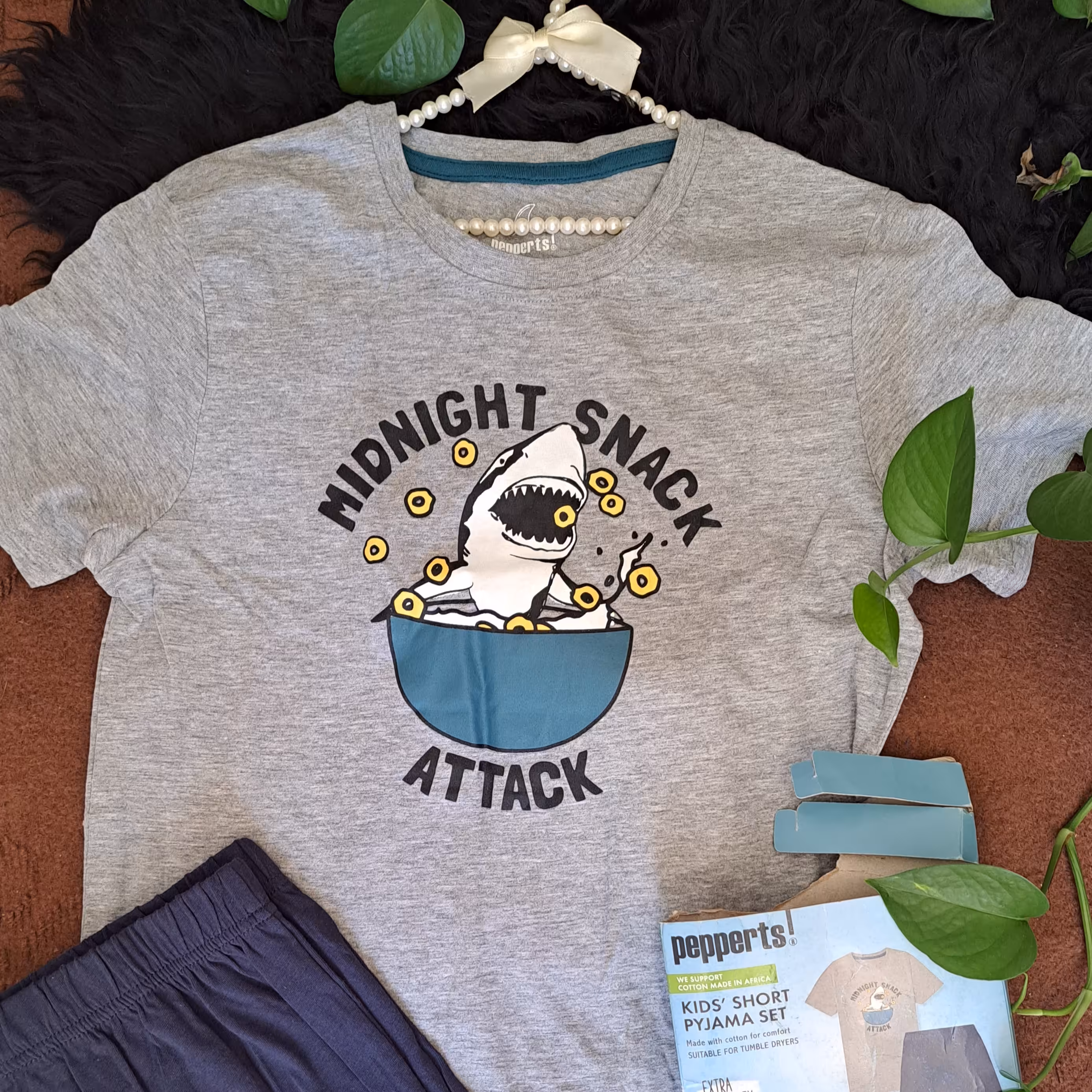 تی شرت شلوارک  پپرتس سایز 10 تا 12 سال