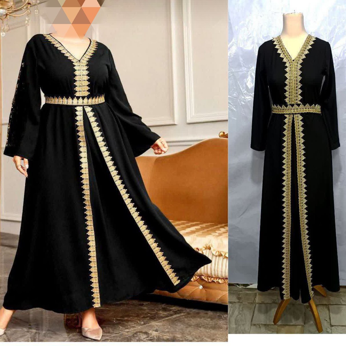 ماکسی روژینا
جنس کرپ کش
.در چند سایز