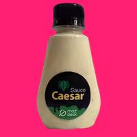 سس سزار مزپیک (طبیعی - 170 CC -مزه واقعی سس سزار- مناسب انواع سالاد و سبزیجات)
