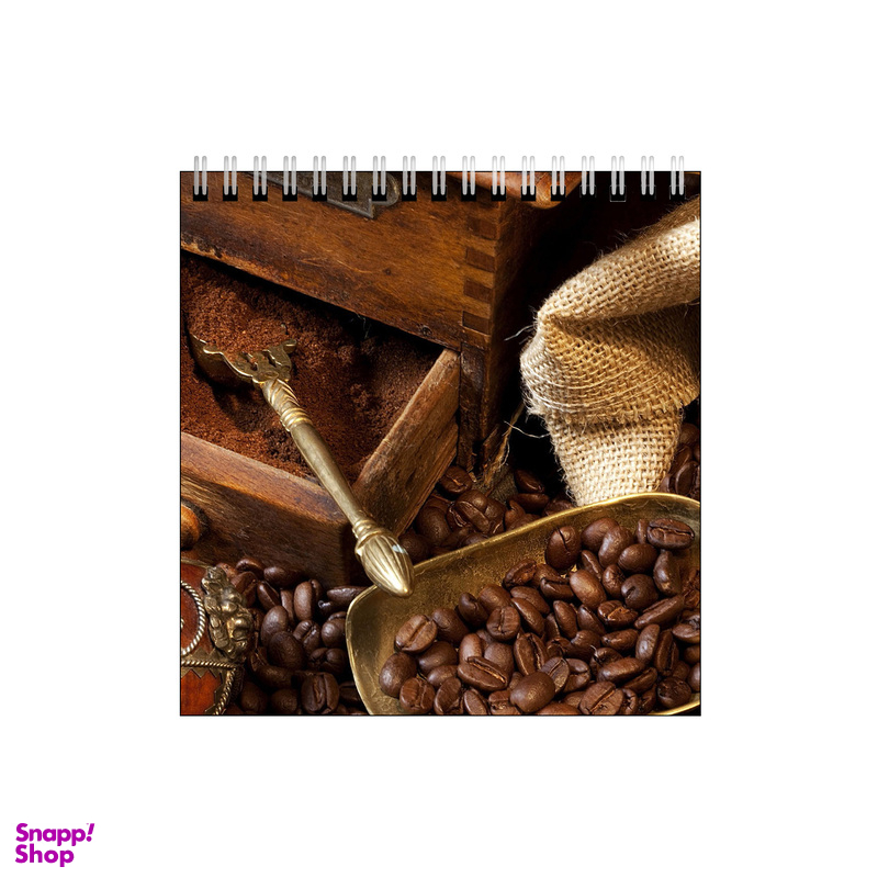 دفتر طراحی 60 برگ طرح قهوه کد 0912691
