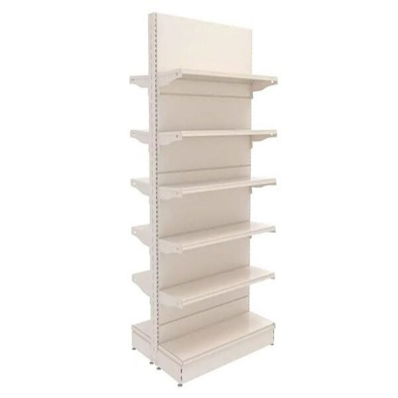 استند فروشگاهی مدل قفسه دوطرفه وسط 4 طبقه 200x95x30