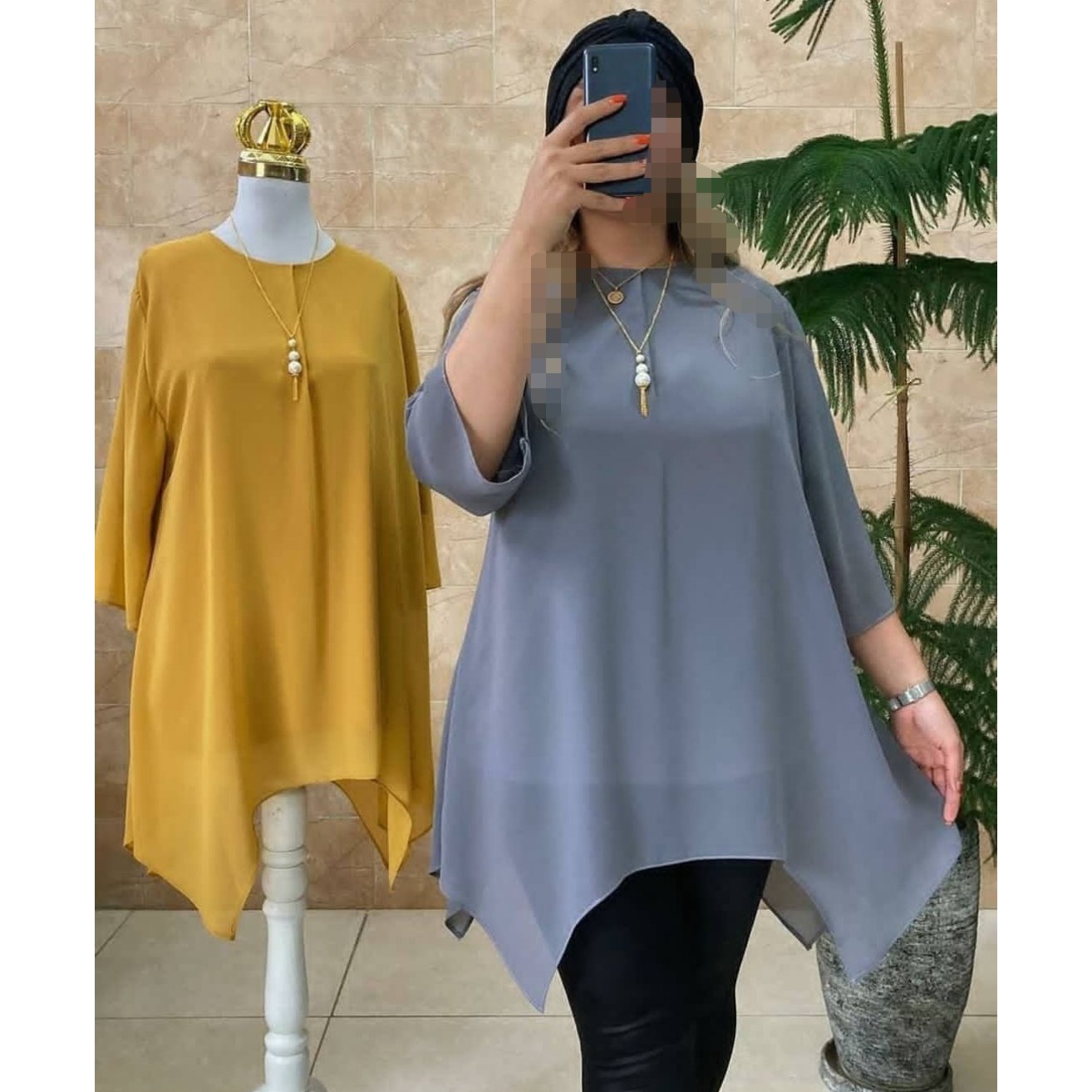 ارسال رایگان شومیز سایز بزرگ حریر