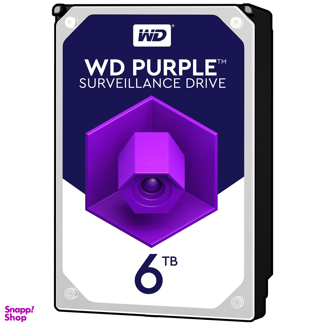 هارددیسک اینترنال وسترن دیجیتال (WD) مدل Purple WD60PURX ظرفیت6 ترابایت