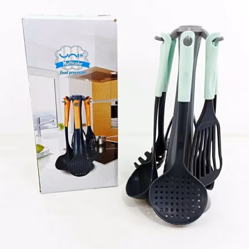 ست کفگیر و ملاقه مولتی کالر

