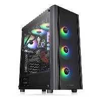 مشخصات، قیمت و خرید کیس کامپیوتر ترمالتیک مدل Thermaltake V250 TG ARGB Black