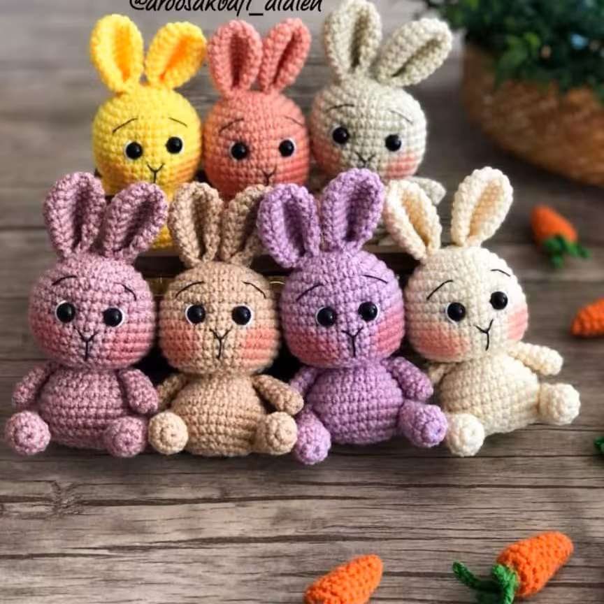 جاکلیدی کاموایی خرگوش کوچولو کد A161