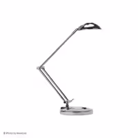 چراغ مطالعه مدیریتی کروم 16 لامپ کریم زاده کد 201