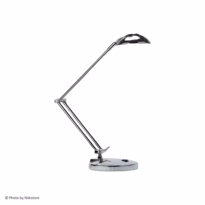 چراغ مطالعه مدیریتی کروم 16 لامپ کریم زاده کد 201