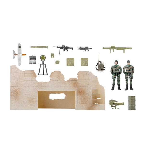 اسباب بازی جنگی مدل کد 27 مجموعه 17 عددی